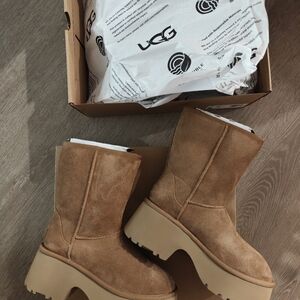 UGG New Heights Women's Chesnut Suede Boots